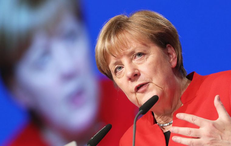 Angela Merkel is suprisingly not so open to immigration as she launches her reelection campaign 