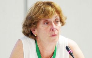 Ambassador María Teresa Kralikas, led the Argentine delegation