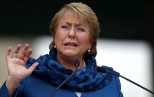 Bachelet slammed the event and underlined that “the struggle for respect for all women has been a guiding principle of my two administrations.”