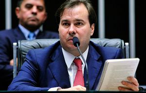 Lower House President Rodrigo Maia called the Supreme Court injunction “strange” and an “undue interference”.