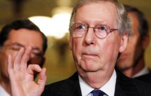 “Recent reports of Russian interference in our election should alarm every American,” senators wrote in a letter to majority leader Senator Mitch McConnell