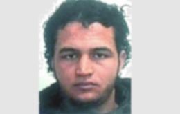 Manhunt is on for Anis Amri, the Tunisian jihadist whose asylum application was turned down but his deportation from Germany never took place