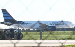Nobody was hurt and the two hijackers of the Lybian airliner eventually surrendered to Maltese authorities after four hours