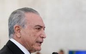 The Brazilian president said he will veto plans to renegotiate loans with Rio, Minas Gerais and Rio Grande do Sul states, which are on the verge of defaulting