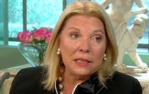 ”I have an excellent relation with all the government (of president Mauricio Macri), and do not wish to be involved in any internal dispute”, said Carrió