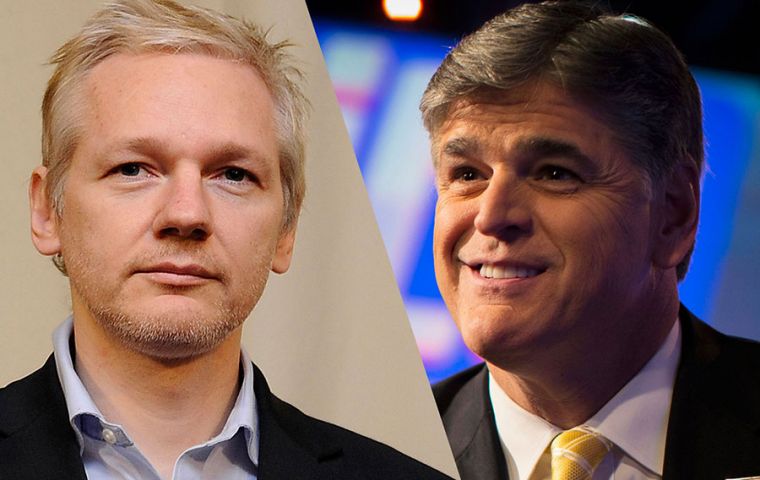 “We published [...] several emails which show Podesta responding to a phishing email,” Assange said in an interview with Fox News presenter Sean Hannity