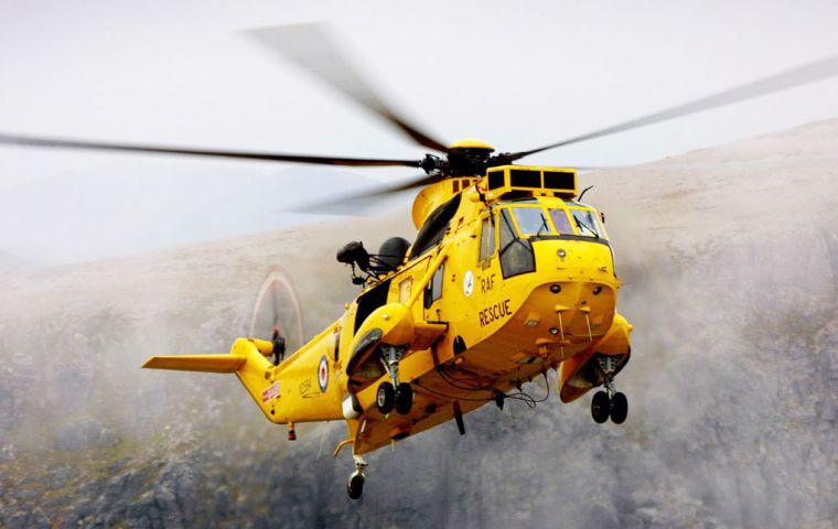 Since the end of the 1982 conflict the Sea King helicopters have been part of Falklands' daily life