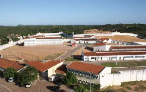 The Alcacuz prison, just outside the state capital Natal, was built for a maximum of 620 inmates but currently houses 1,083, the state justice department said.
