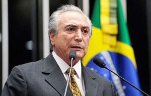 Many Brazilians have said it would be unseemly for Temer to name the next rapporteur to the case because he himself might be implicated in the plea bargains