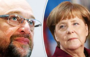 SPD has governed in a “grand coalition” with Merkel's Christian Democrats since 2013 and is hoping that Schulz can boost its chances of gaining a mandate to govern