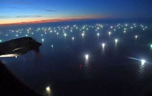 Patrolling covers the area extending from Puerto Madryn to Comodoro Rivadavia, along the Chubut province coastline 