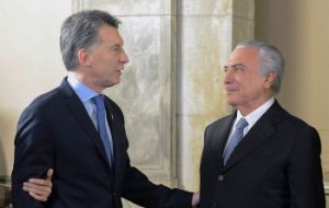 In a state visit to Brasilia Macri said that Mercosur would focus on strengthening its relationship with Mexico, Latin America's second-largest economy after Brazil. 