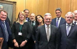 Ambassador Kent was interviewed on his return from the UK with a delegation of Argentine lawmakers invited to London to meet their Westminster peers
