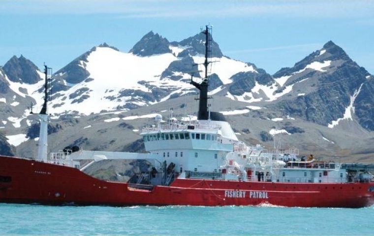 The visit takes place on board the Government’s logistics and fishery patrol vessel MV Pharos SG and will have a particular focus on the natural environment. 