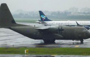 The Hercules pictured at the Porto Alegre airport on 29 August 2016 and  published in the Brazilian daily Zero Hora 