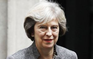 Mrs. May said a second independence referendum would set Scotland on course for “uncertainty and division” 