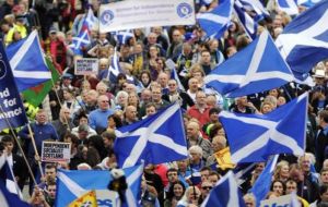 Support for independence in recent years has been most marked among younger people with 72% of 16-24 year olds, but with just 26% of people aged 65 and over.