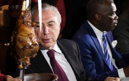 A charm offensive by President Temer, who even invited foreign ambassadors to a traditional meat restaurant in Brasilia late Sunday, failed to calm importers.