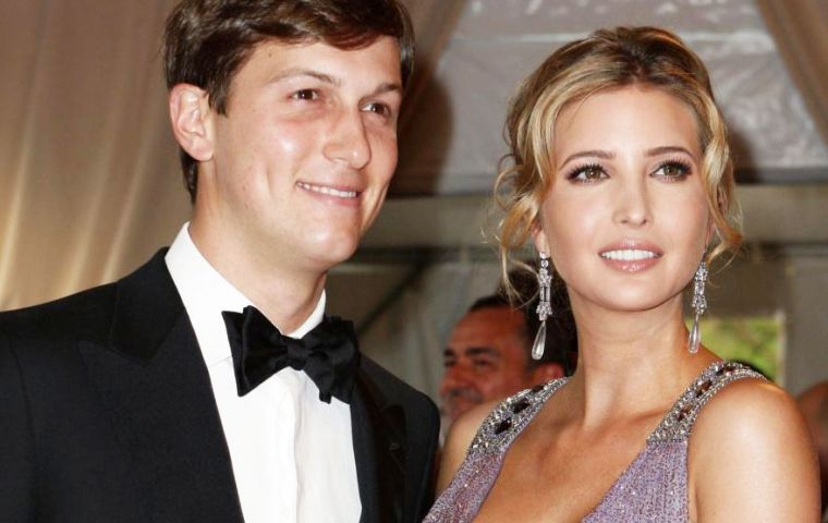 Ms Trump, who owns a fashion brand, will join husband Jared Kushner, who is a senior adviser to the president. 