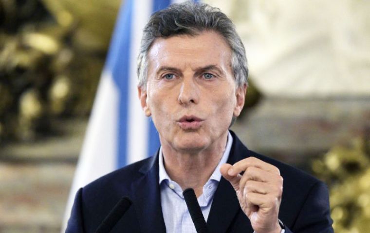 President Mauricio Macri's administration is hoping an economic recovery ahead of midterm elections in October can boost flagging approval ratings. 