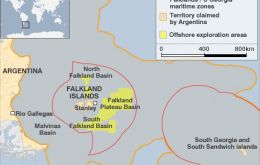 The unnamed island is just within the Falklands Exclusive Economic Zone (EEZ), and a 200-mile circumference extension to the zone has been agreed with the UN.