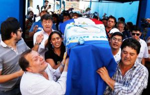 Rodrigo Quintana, 25, was killed by a rubber bullet fired by police at the headquarters of a liberal youth activist group, the Paraguayan opposition said. (Pic AP)