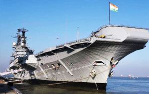 The vessel served from 1959 to 1984, after which it was sold to India and renamed INS Viraat. It remained in use until last month