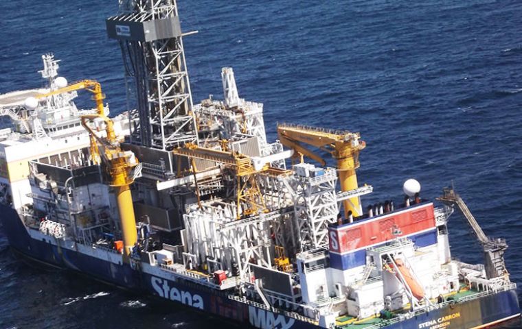 Esso Exploration and Production Guyana Ltd. commenced drilling the Snoek well on Feb 22, and was safely drilled to 5,175 meters in 1,563 meters of water 18 March 