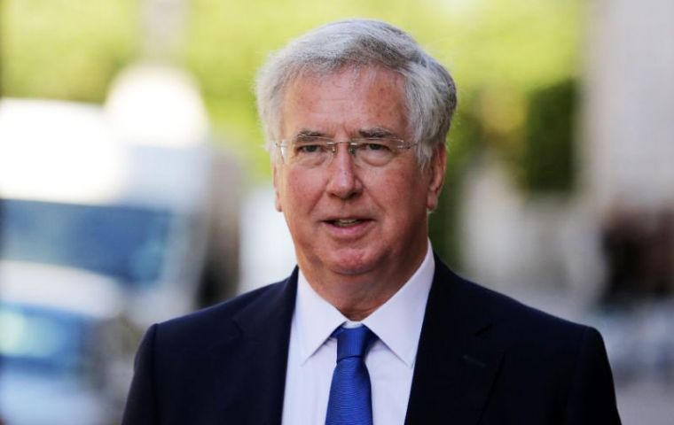 British Defense Secretary Michael Fallon criticized Russia's support of Assad, describing the chemical attack as a war crime that happened “on their watch”. 