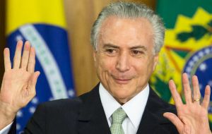 President Michel Temer has been excluded since he enjoys “temporary immunity”. While in office he can't be charged for crimes not committed during his mandate. 