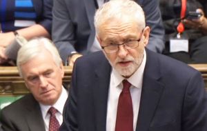 Corbyn said the PM cannot be trusted. “She says it’s about leadership, yet is refusing to defend her record in television debates and it’s not hard to see why”.