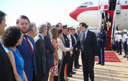 Rajoy's visit to Brazil is the first by the head of a European government since Temer took over the presidency last May. 
