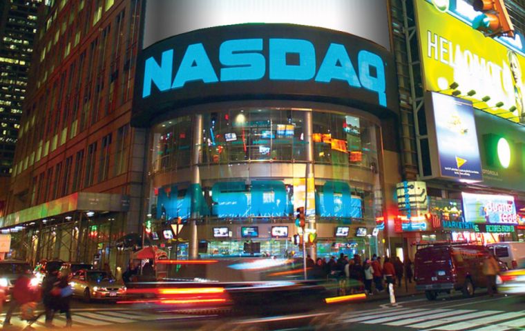 All three main US share markets jumped more than 1%, with the tech-heavy Nasdaq index closing at a record high. 