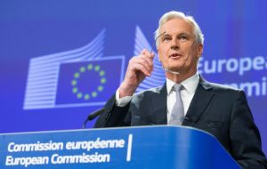The leaders of the other 27 EU nations will meet on April 29 to formally approve the guidelines for Barnier, the EU's chief negotiator for Brexit