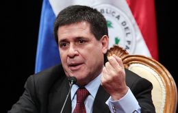 President Cartes said he would not seek another term even if the amendment was approved. He even wrote a letter to Pope Francis promising he had such intentions