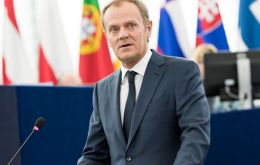 Tusk put citizens' rights centre stage at a news conference after EU leaders - minus UK PM Theresa May - nodded through the guidelines in a matter of minutes. 