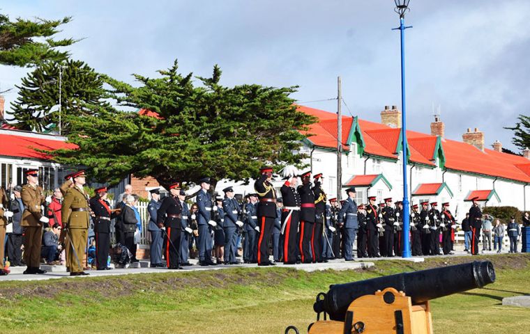  Queen Elizabeth II Birthday parade held at Victory Green (Pic J. Aldridge)