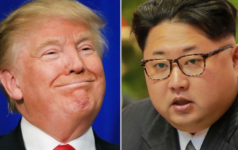 On Sunday Trump described Mr Kim as a “pretty smart cookie”. The comments come amid escalating tensions over North Korea's nuclear program.