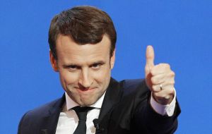 Macron, a former investment banker still appears on track to become France's youngest president, with a poll on Tuesday giving him a strong lead of 19 points.