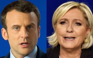 Macron and his optimistic tone was up against Marine Le Pen who came across as negative - anti-immigration, anti-EU, anti-system.