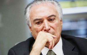 Temer said the coalition will only put the pension reform to the vote when it has guaranteed support of between 320/330 lawmakers to clear the 308 votes needed
