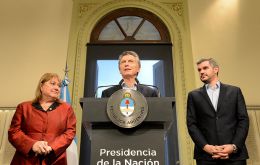 “Our foreign minister is leaving us - not the team, but the role of foreign minister,” Macri told reporters at a press conference. 