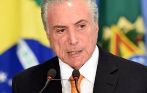 Temer, who faces a probe into alleged corruption and plotting to silence a witness, is staking his bid to retain power on Brazil's tepid comeback.