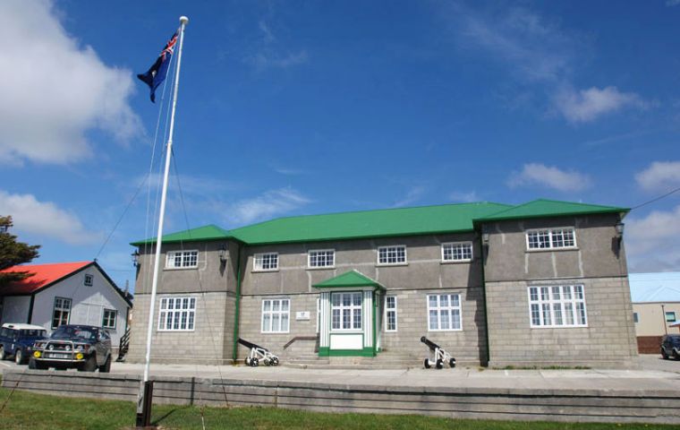 Falkland Islands Governement - Secretariat building