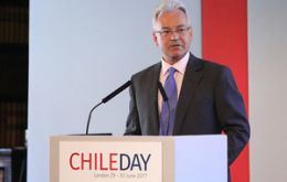 Sir Alan Duncan speaking at Chile Day 2017