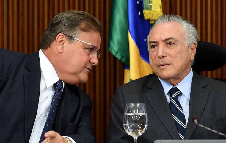 Prosecutors say Mr. Vieira Lima tried to block investigations into state bank Caixa Economica Federal. 