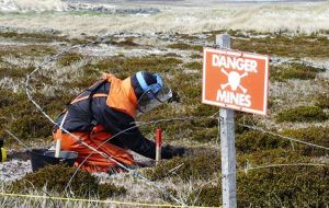 So far 29 minefields have been released this summer with 42 disposal operations having taken place, with almost 4,000 mines and other explosive devices destroyed