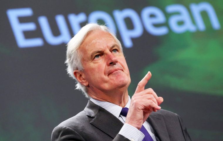 Barnier said some on the British side have not understood EU’s position and believe that they can hold onto the benefits of a single market while giving up membership.