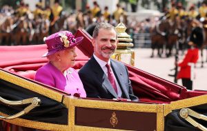 HM Queen Elizabeth II and King Felipe V