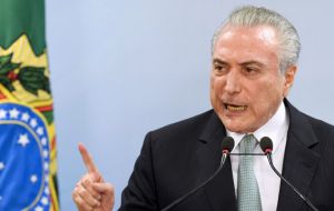 Temer assured senators that he would use a decree to tweak the legislation as they suggested after he signs it into law. But Maia rejected any such arrangement. 
